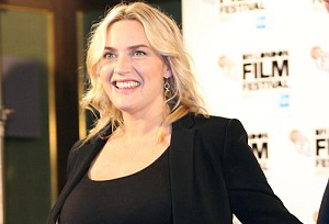 Kate Winslet in our Black Maternity Jeans