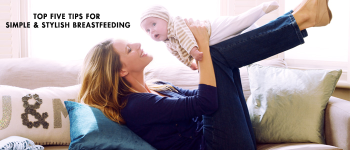 Top 5 tips for breastfeeding