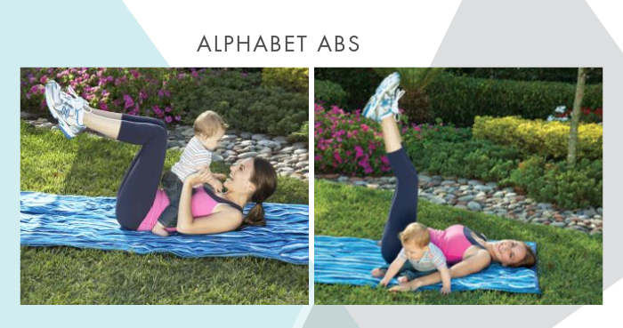 Postnatal exercise - alphabet abs
