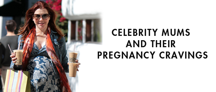 Celebrity mums pregnancy cravings
