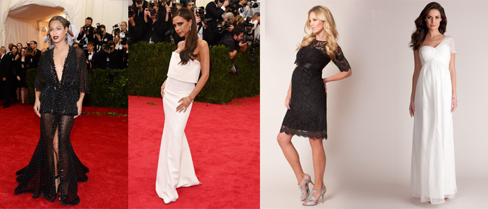 Monochrome gowns at the Met gala