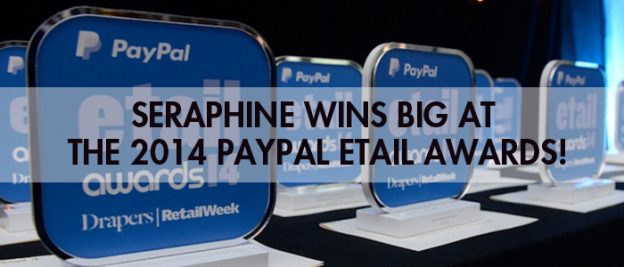 Seraphine wins big at the 2014 PayPal Etail Awards!