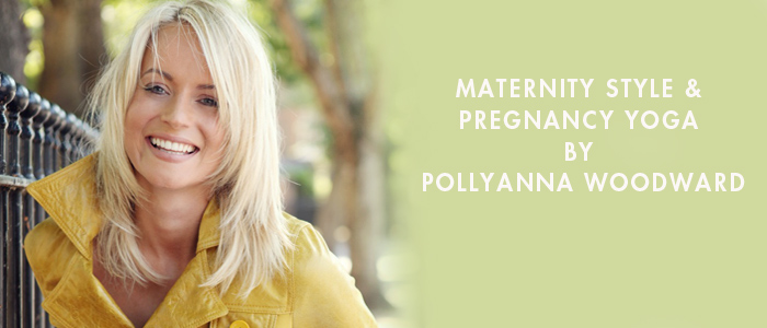 Pollyanna Woodward shares her maternity style