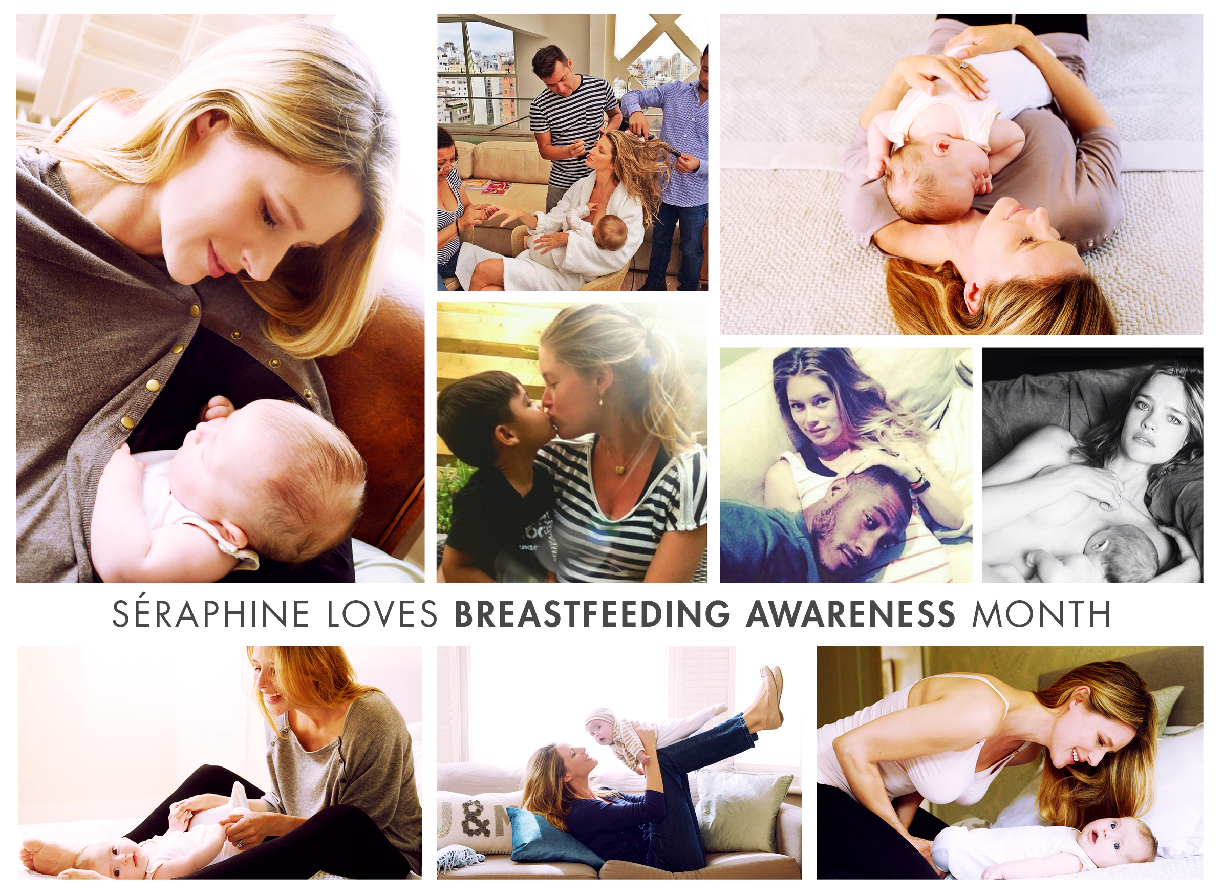 Breastfeeding mums and babies
