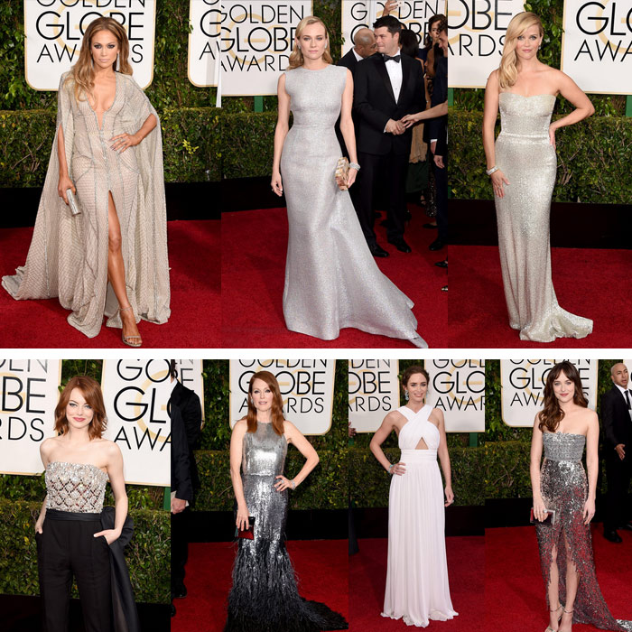 Silver trend at the Golden Globes