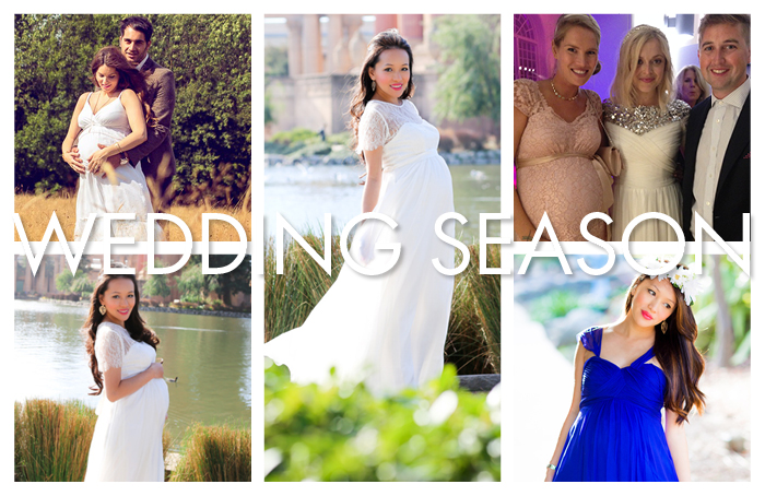 Maternity bridal style with Seraphine