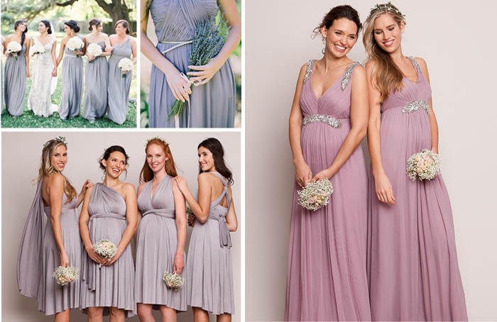 Maternity bridesmaids dresses