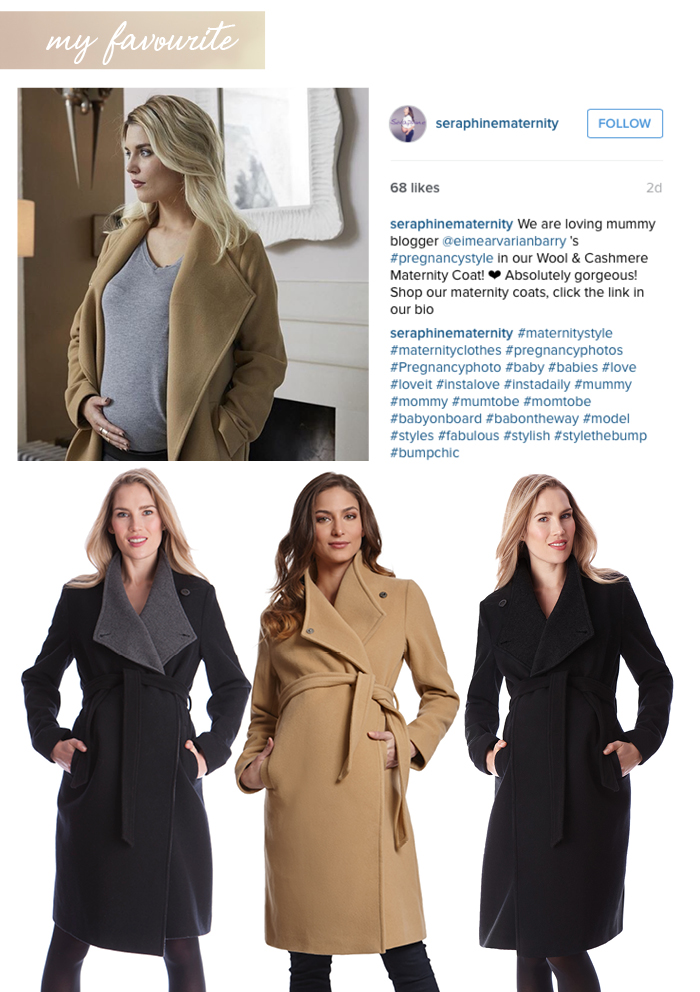 Seraphine maternity coats