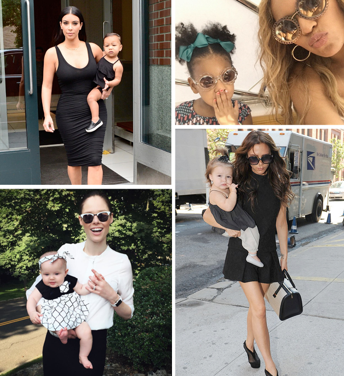 Celebrity mums and babies