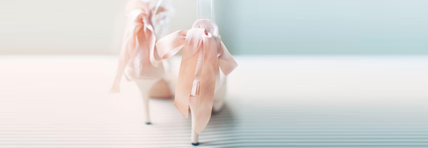Pink Shoes with bows