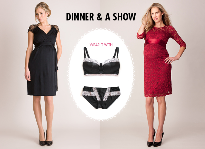 Maternity Dresses for Valentine's Date
