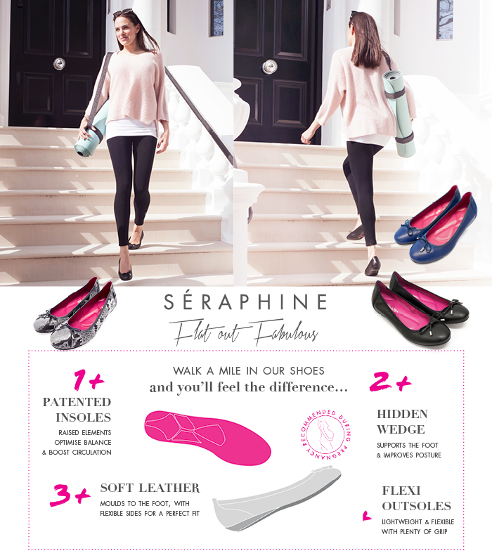 Seraphine ballet pumps are flat out fabulous