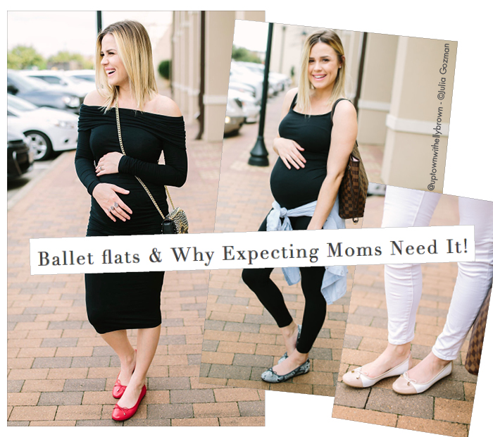 In Town With Elly Brown styles the Seraphine ballet pumps