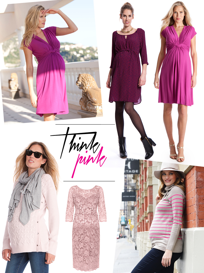 Think pink maternity clothes
