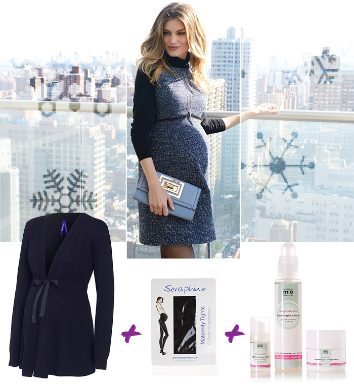 Seraphine maternity clothes & Mama Mio skincare products
