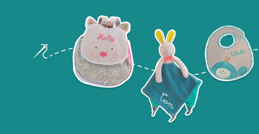 Personalised gifts for babies by JeJouet