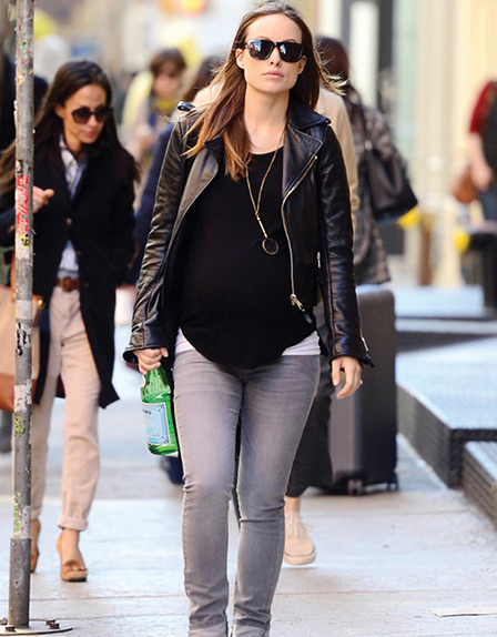 Pregnant celebrities love Seraphine maternity jeans - Olivia Wilde