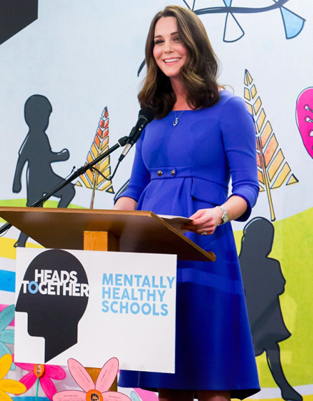 The Duchess of Cambridge launches Mentally Healthy Schools