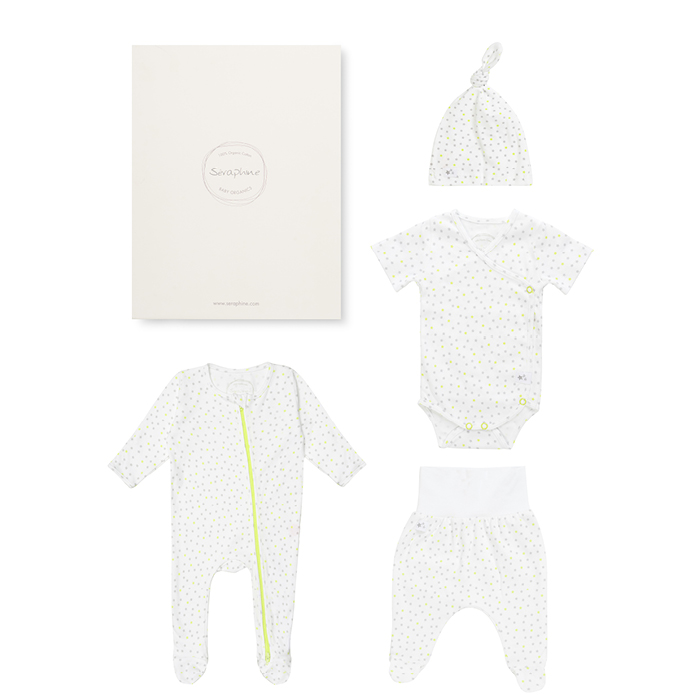 Seraphine baby organics - the twinkle kit - organic baby clothes