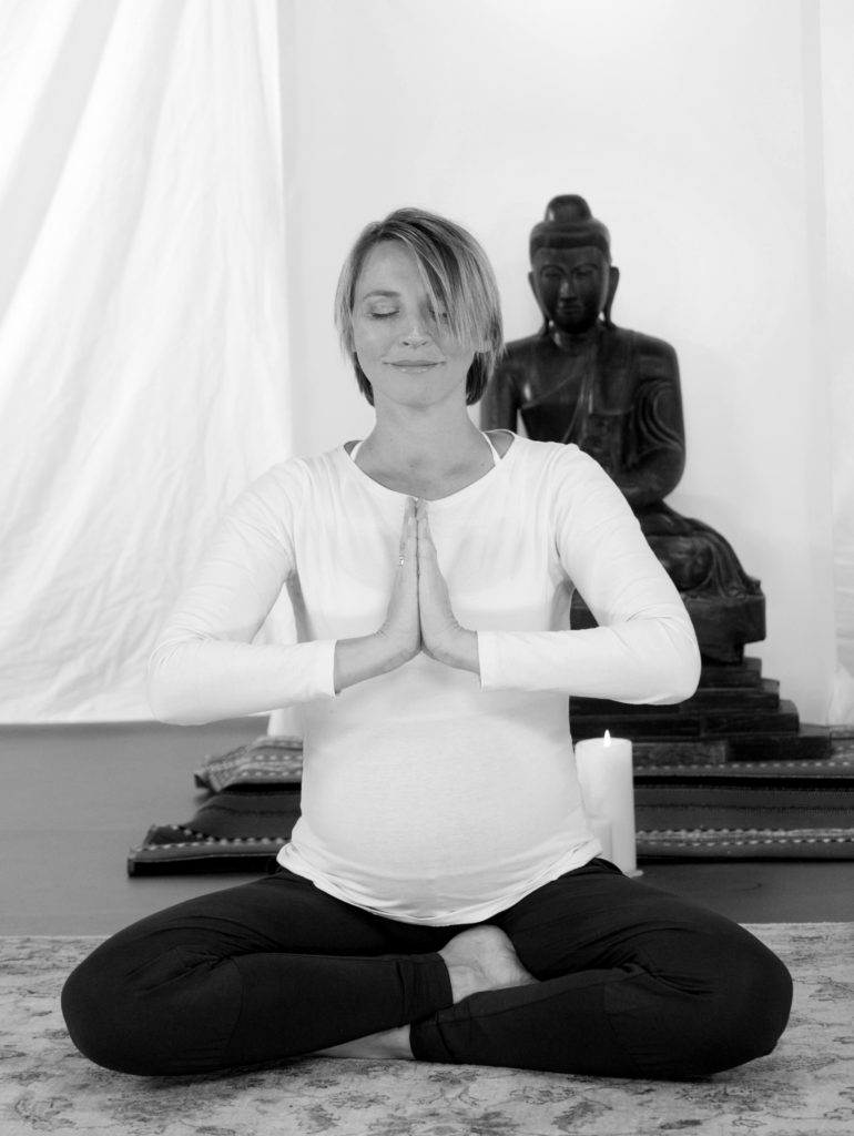 Nadia Raafat - pregnancy yoga