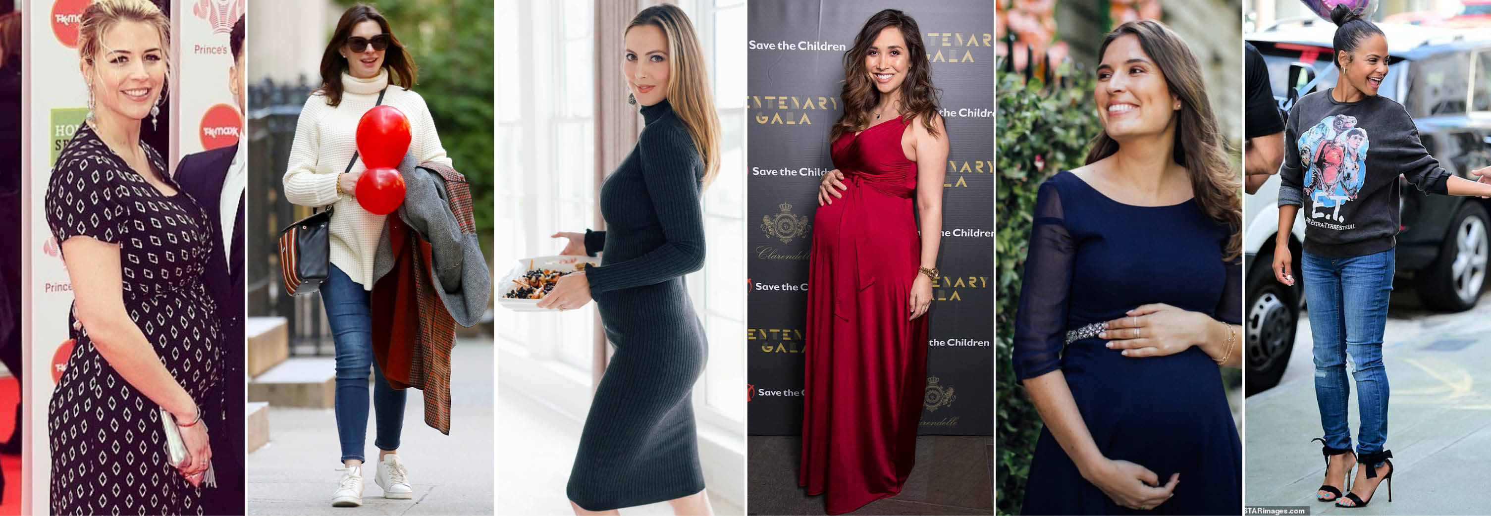2019 - pregnant celebs wear Seraphine